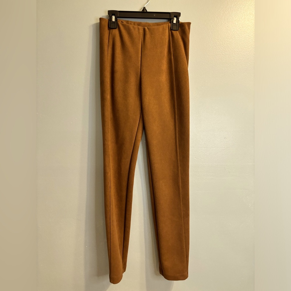 Suede Brown Pants